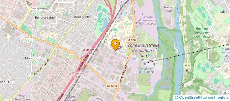 localisation de l'entreprise EURL MAGUY  TOULOUSE