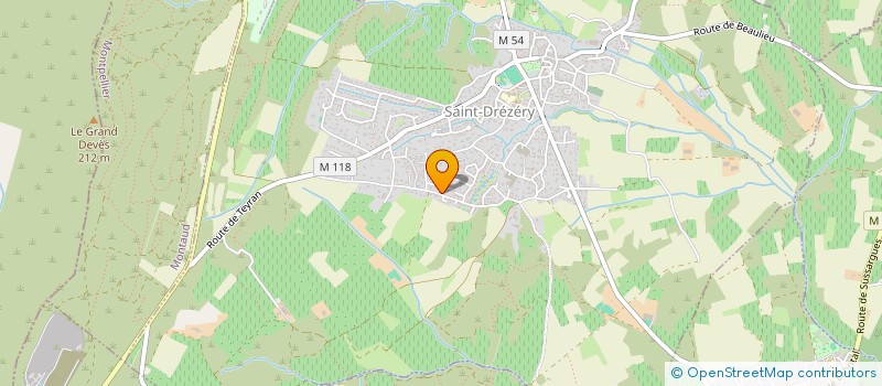 localisation de l'entreprise EURL MAISON MARBELLA  SAINT-DREZERY