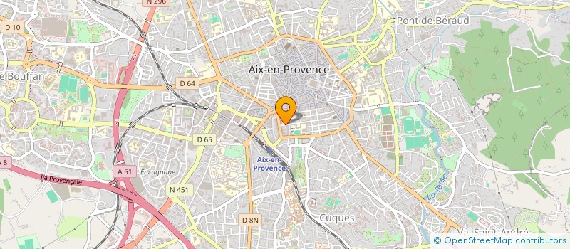 localisation de l'entreprise EURL MAISONS COTE SUD à AIX-EN-PROVENCE