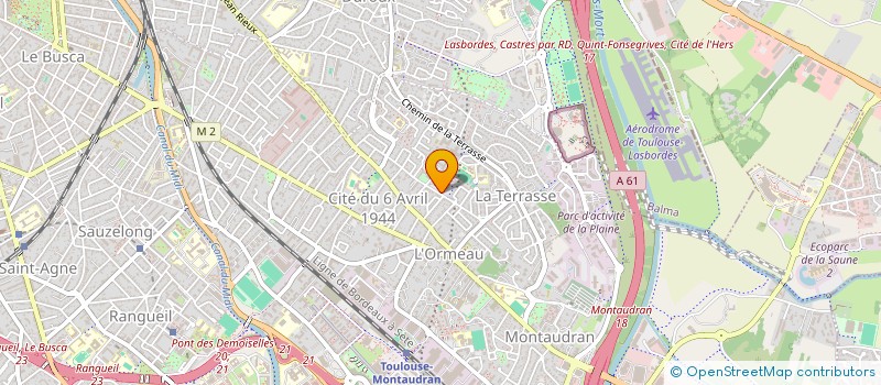 localisation de l'entreprise EURL MAL CLABEL à TOULOUSE
