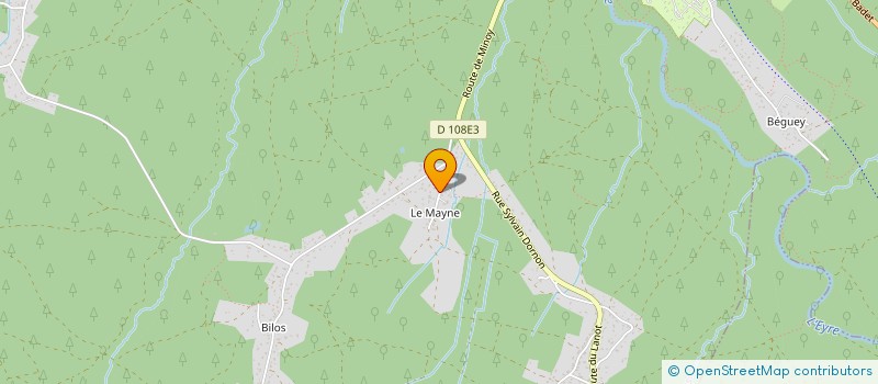 localisation de l'entreprise EURL MALLET  SALLES