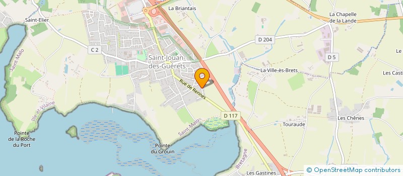 localisation de l'entreprise EURL MALO RENOV  SAINT-JOUAN-DES-GUERETS