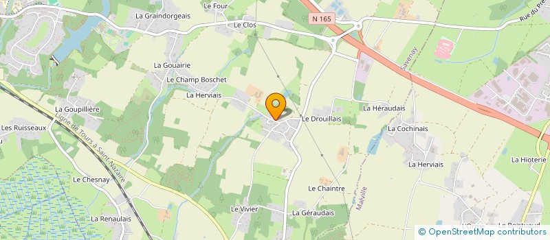 localisation de l'entreprise EURL MALUNA  SAVENAY