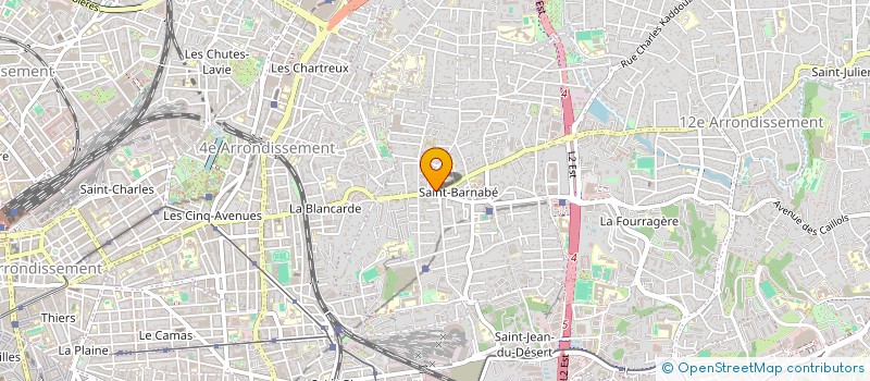 localisation de l'entreprise EURL MALYVAN à MARSEILLE