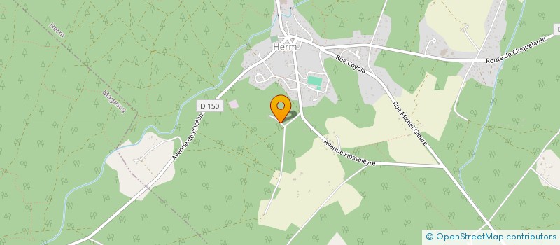 localisation de l'entreprise EURL MANAY  HERM