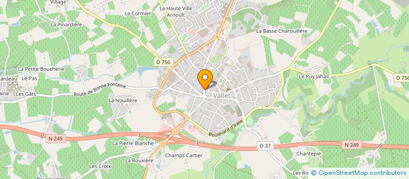 localisation de l'entreprise EURL MANCEAU à LA GARNACHE