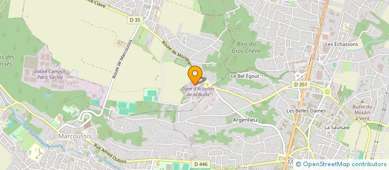 localisation de l'entreprise EURL MANNET  NOZAY