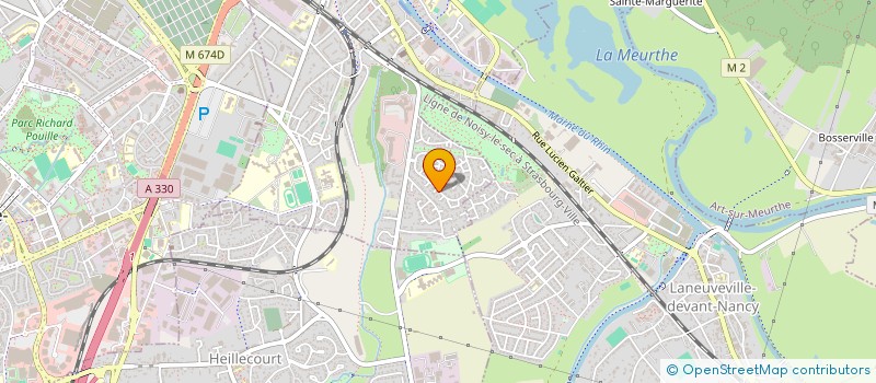 localisation de l'entreprise EURL MANSEUR  JARVILLE-LA-MALGRANGE