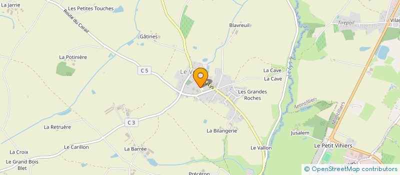 localisation de l'entreprise EURL MANU MENUISERIE à LYS-HAUT-LAYON