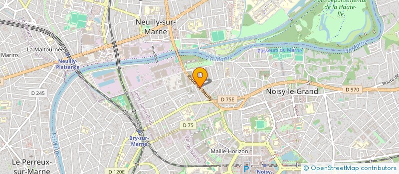 localisation de l'entreprise EURL MARBROMECA à NOISY-LE-GRAND