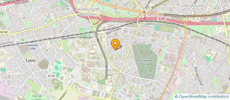 localisation de l'entreprise EURL MARCO à LILLE