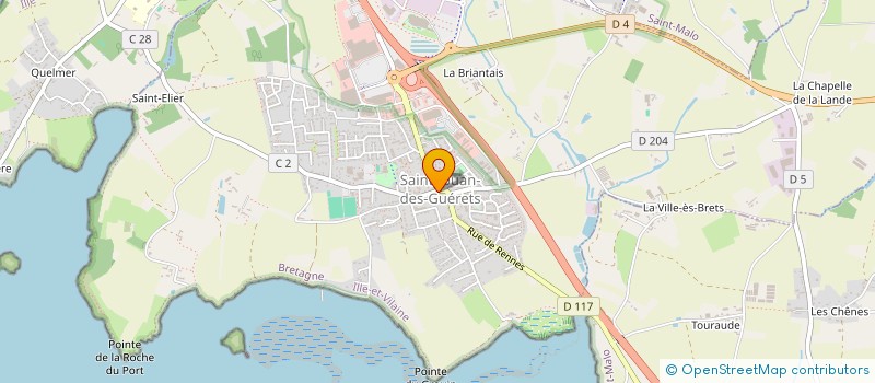 localisation de l'entreprise EURL MARGULIES  SAINT-JOUAN-DES-GUERETS