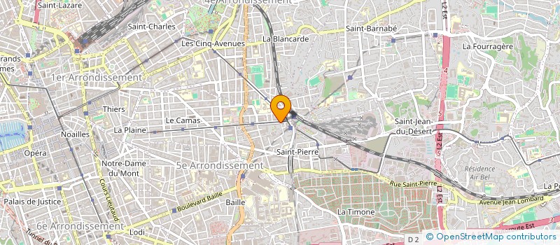 localisation de l'entreprise EURL MARGULIES PATRICK  MARSEILLE