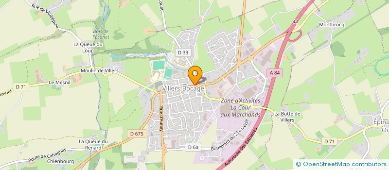localisation de l'entreprise EURL MARIE à VILLERS-BOCAGE