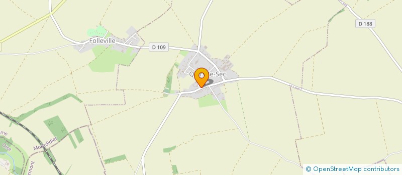 localisation de l'entreprise EURL MARIE à QUIRY-LE-SEC