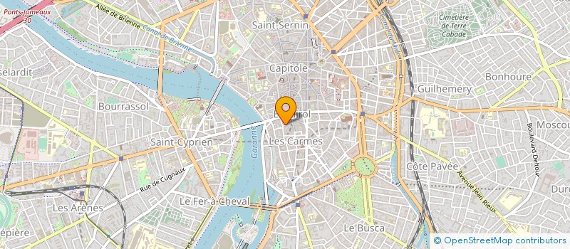 localisation de l'entreprise EURL MARIE CLAUDE G à TOULOUSE