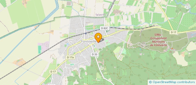 localisation de l'entreprise EURL MARIE DE MURCIA ARCHITECTURE  ARLES