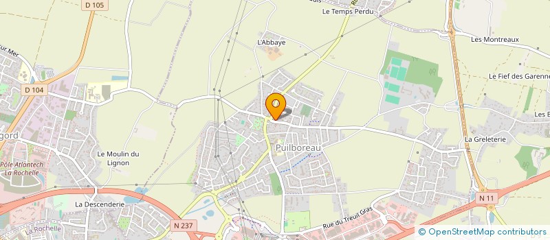localisation de l'entreprise EURL MARIE MAGGIONI  PUILBOREAU