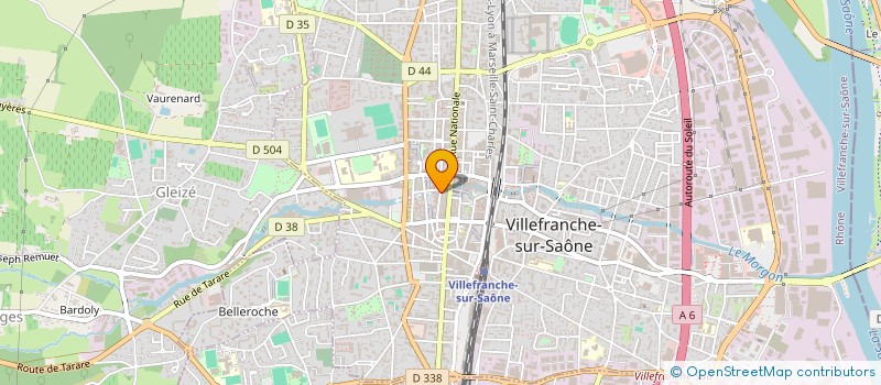 localisation de l'entreprise EURL MARIE SAIKI à VILLEFRANCHE-SUR-SAONE