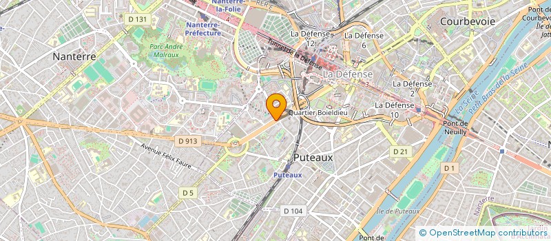 localisation de l'entreprise EURL MARIGNAN VAL D'ALBIAN  MALAKOFF