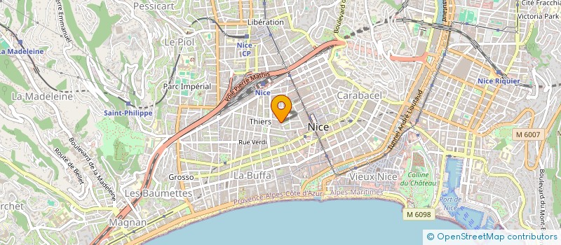 localisation de l'entreprise EURL MARLOMEDA COACHING & CONSULTING  NICE