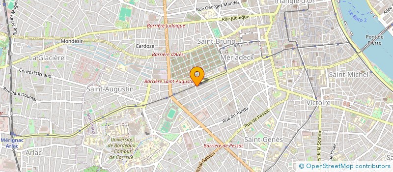 localisation de l'entreprise EURL MARMARA  BORDEAUX