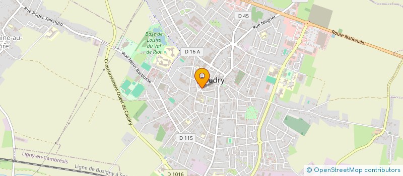 localisation de l'entreprise EURL MAROQUINELLE à CAUDRY