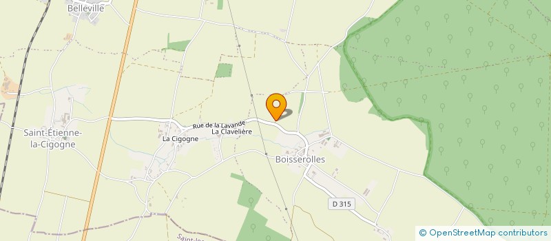 localisation de l'entreprise EURL MARTEAU BOIS à VILLIERS-EN-BOIS