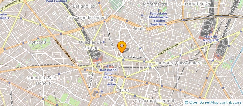 localisation de l'entreprise EURL MARTINE L. à PARIS