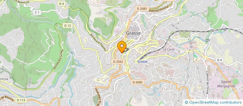 localisation de l'entreprise EURL MARTINEZ  GRASSE