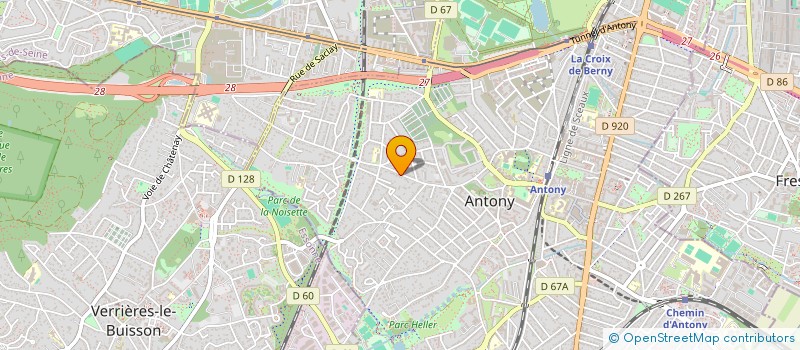 localisation de l'entreprise EURL MARTINS ANIBAL à ANTONY