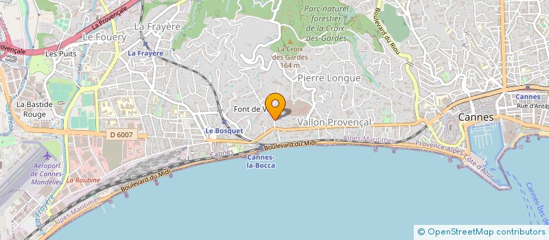 localisation de l'entreprise EURL MARTORANA  CANNES