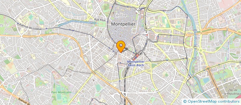 localisation de l'entreprise EURL MAS à MONTPELLIER