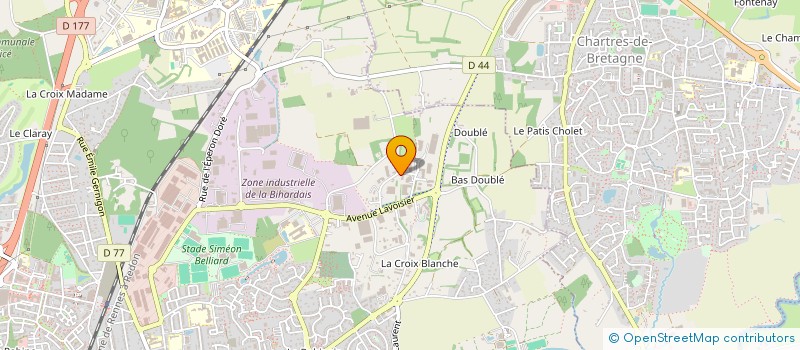 localisation de l'entreprise EURL MASSON DAMIEN  BRUZ