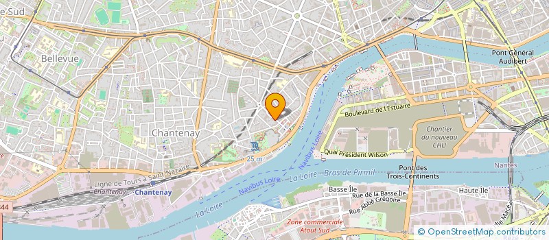 localisation de l'entreprise EURL MAT-BITON à NANTES
