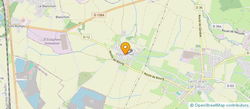 localisation de l'entreprise EURL MAT &SYL  SAINT-JEAN-LE-VIEUX