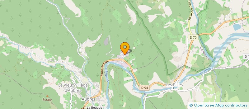 localisation de l'entreprise EURL MATARAZZO  AUBRES