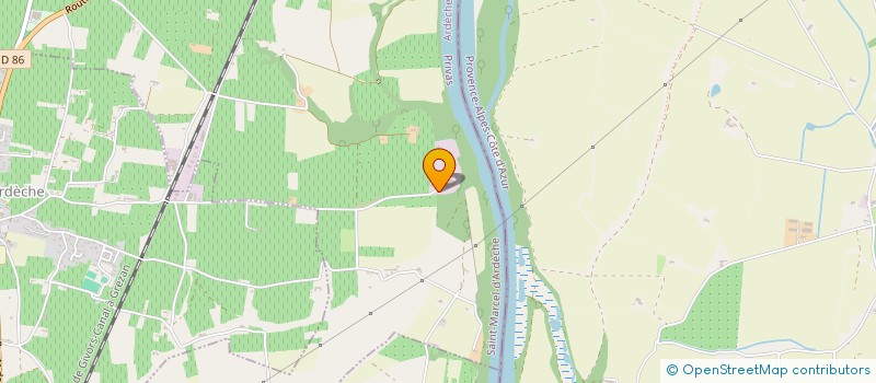 localisation de l'entreprise EURL MATHIS  BOURG-SAINT-ANDEOL