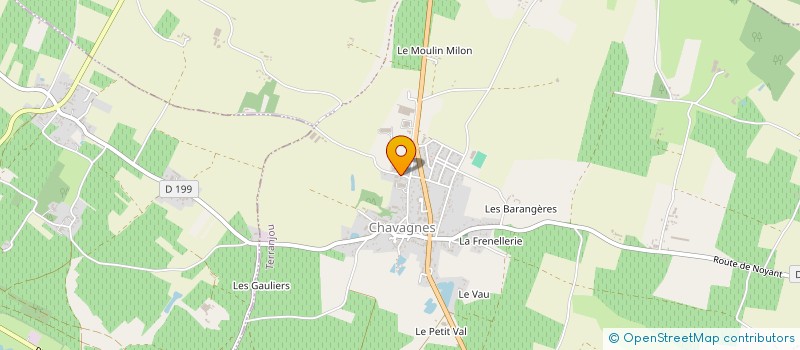 localisation de l'entreprise EURL MAURILLE à TERRANJOU