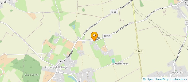 localisation de l'entreprise EURL MAXENCE HALBY  OUVILLE-L'ABBAYE