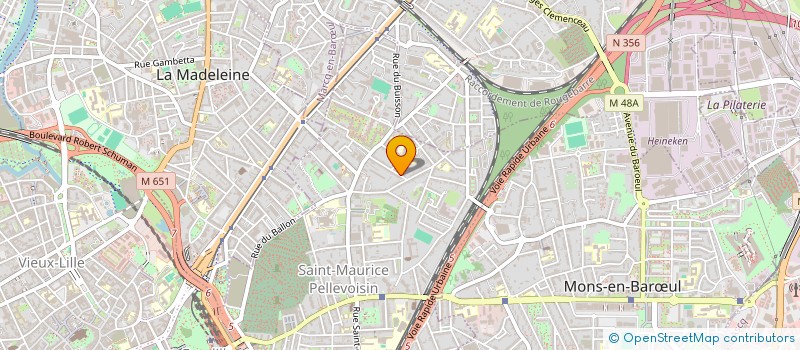 localisation de l'entreprise EURL MAXIME GRANIER à LILLE
