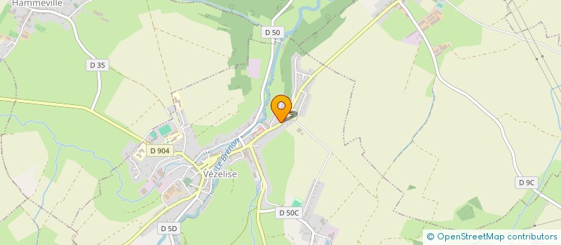 localisation de l'entreprise EURL MAXIME VALLANCE  VEZELISE