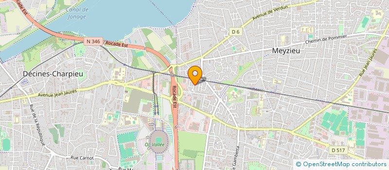localisation de l'entreprise EURL MAXIS CONSEILS à MEYZIEU
