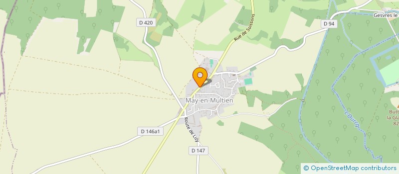 localisation de l'entreprise EURL MAY MARKET  MAY-EN-MULTIEN