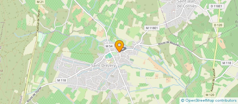 localisation de l'entreprise EURL MB  MONTFERRIER-SUR-LEZ