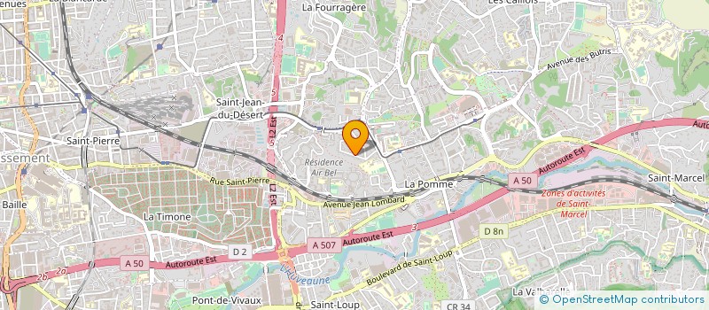 localisation de l'entreprise EURL MBL à MARSEILLE