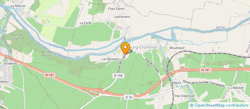 localisation de l'entreprise EURL MC 16 BOUTIQUE à BOURG-CHARENTE