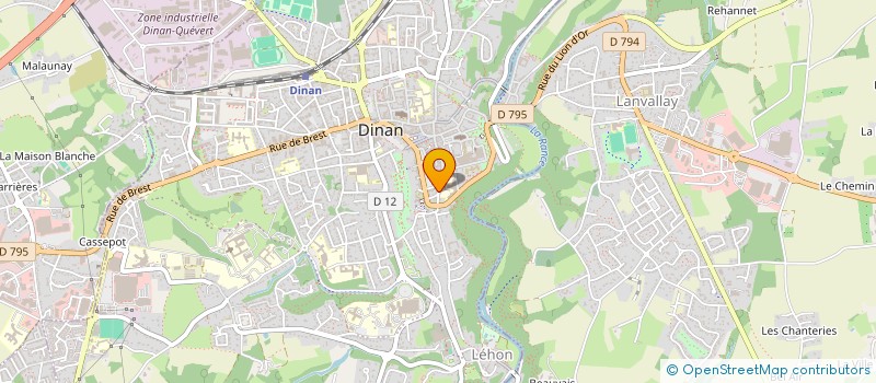 localisation de l'entreprise EURL MCT à DINAN
