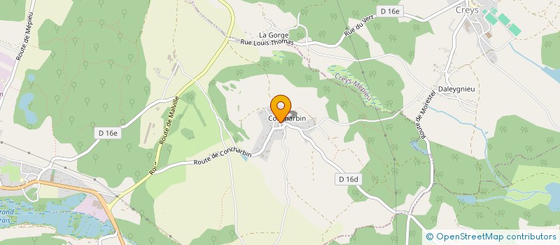 localisation de l'entreprise EURL MDS PASSINS  SAINT-CHEF