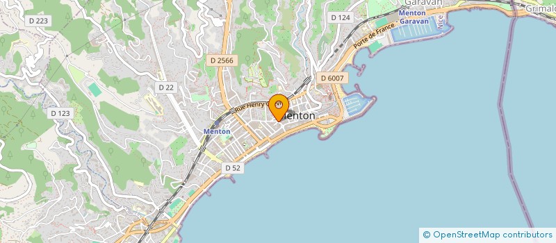 localisation de l'entreprise EURL MEA à MENTON